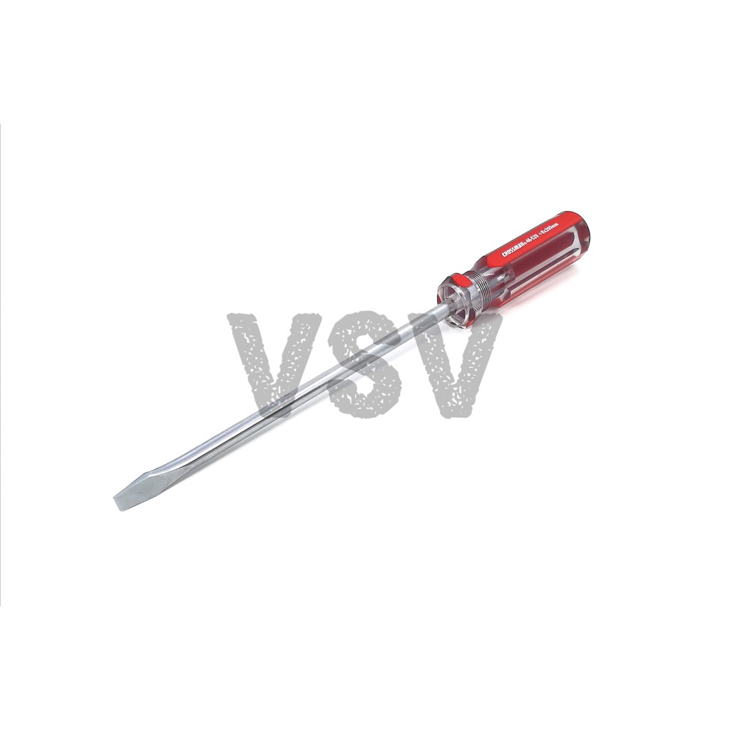 GESTAR Mechanical screwdriver (-)8x200mm Obeng crystal Obeng minus