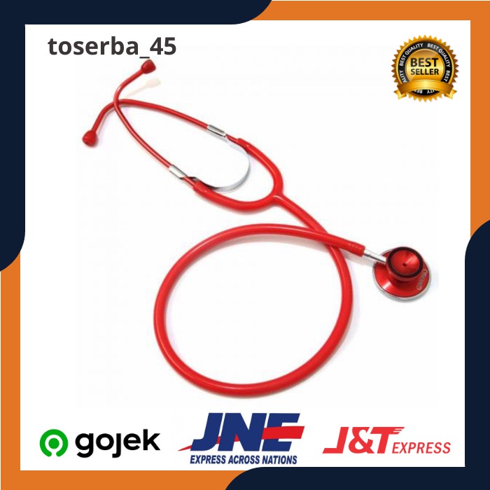 Stetoskop Onemed Standard Red Original Stetoskop Dokter Alat Medis Dan Perlengkapan Medis MB31
