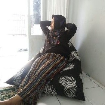 BEAN BAG TRIANGGLE SIZE L(PLUS ISI) SIAP PAKAI