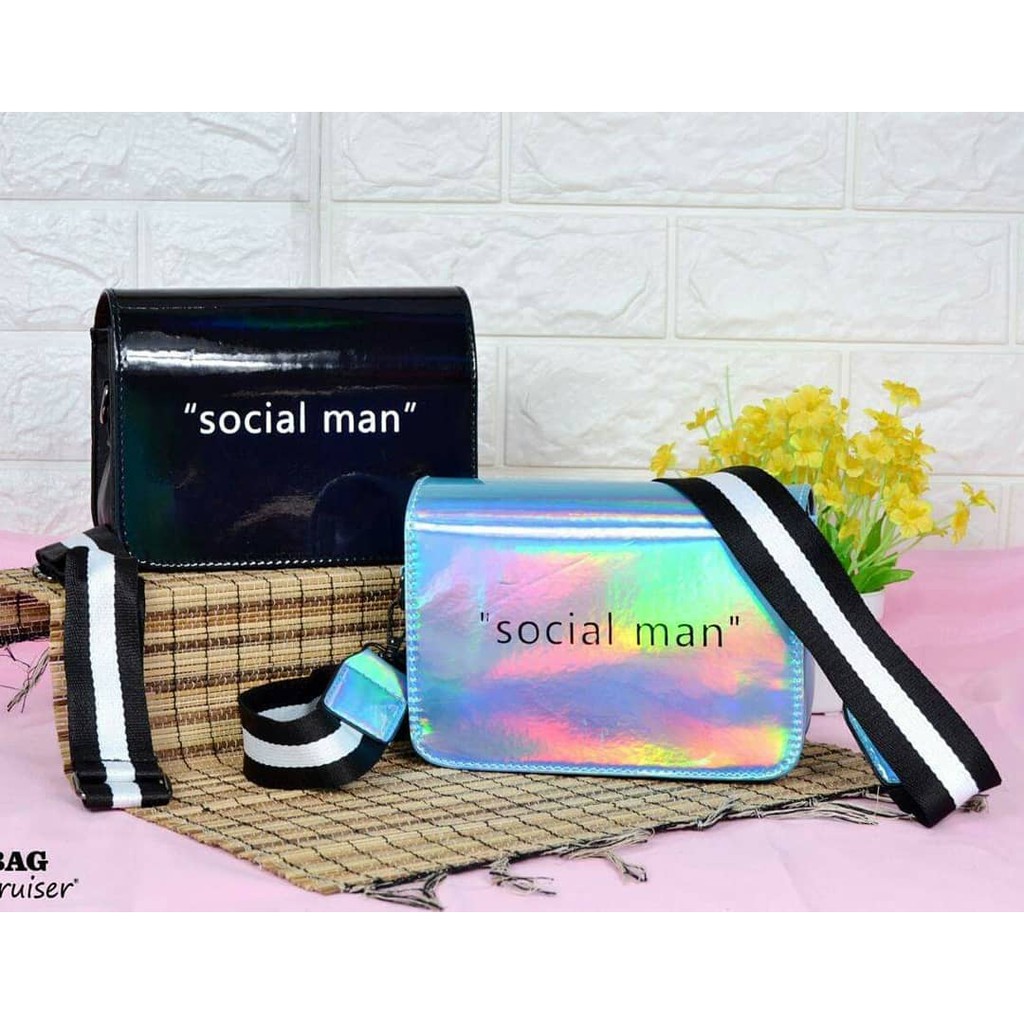 Tas selemapang social man import 9058