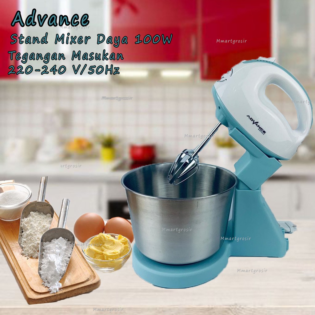 STAND MIXER ADVANCE DIGITALS MX-1002T