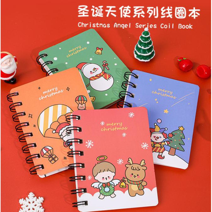 

BUKU NATAL DIARY AGENDA MINI MEMO CHRISTMAS SANTA - BIRU