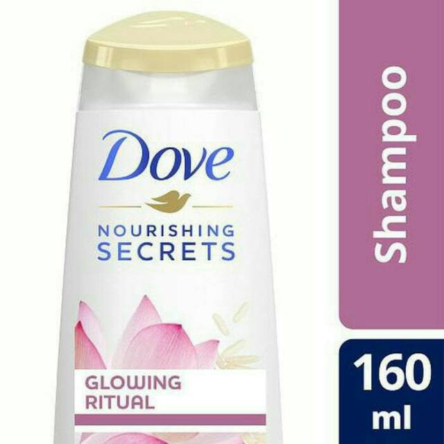 Dove Nourishing Glowing Ritual Shampo 160 ml