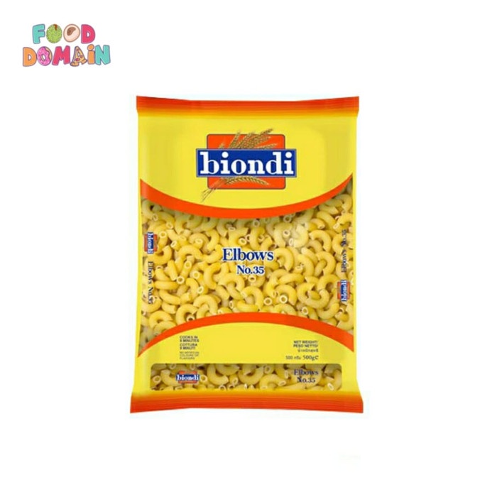 

Pasta Biondi Elbows No. 35 - 500gr