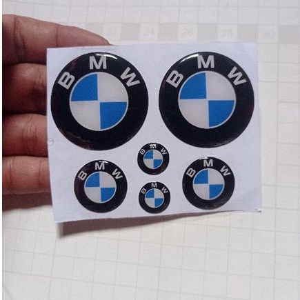 STICKER EMBLEM LOGO BMW 1 SET 3D YAMAHA NMAX AEROX LEXI