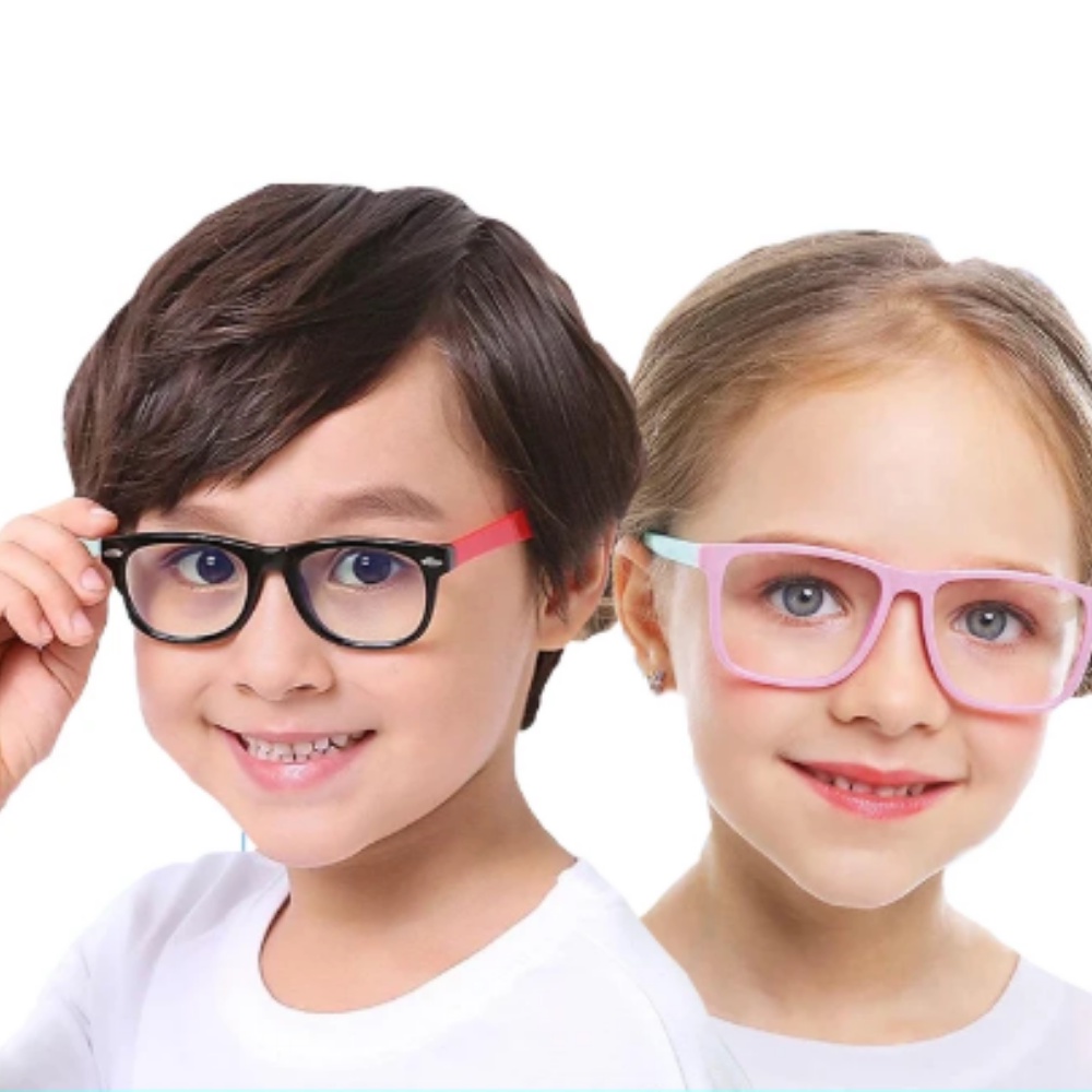 Kacamata Anti Radiasi Bluelight / Kacamata Anak Laki Laki Perempuan / Kacamata Anti Bluelight / Kacamata Anak Anti Radiasi Cahaya Biru Hp - FAS986-7