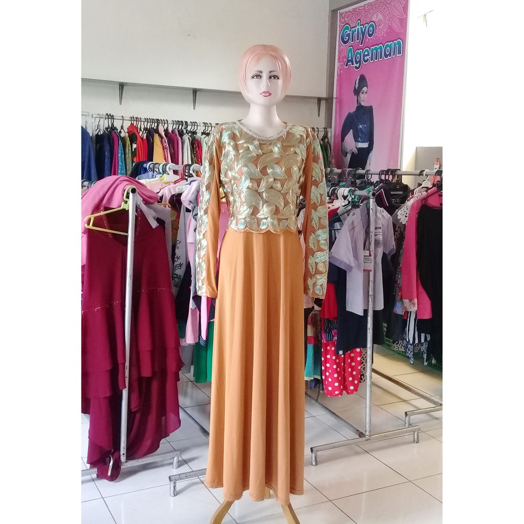 Gamis Yesaya Coklat Susu
