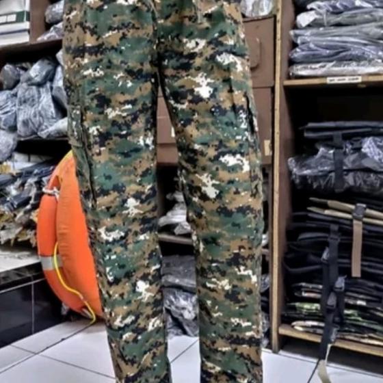 ☚ Celana Loreng Army Panjang Tactical - Nato USA, 28 ♜