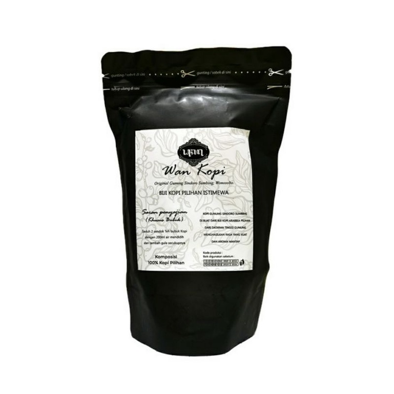 WAN KOPI - KOPI ARABICA GUNUNG SINDORO 250gr WONOSOBO