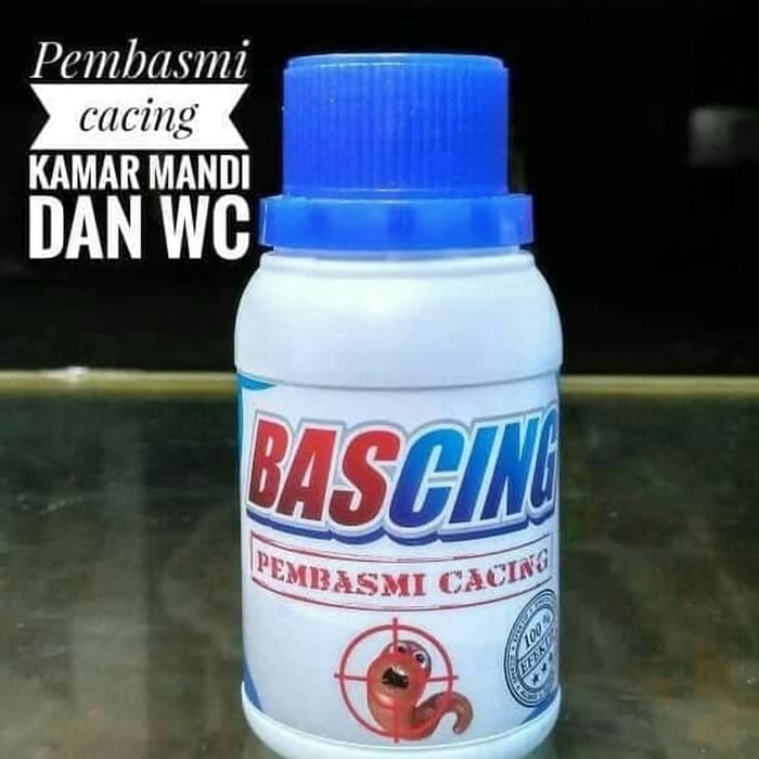 Pembasmi Cacing BASCING ORIGINAL Racun cacing Kamar Mandi Obat Cacing Kecoa Lipan kalajengking