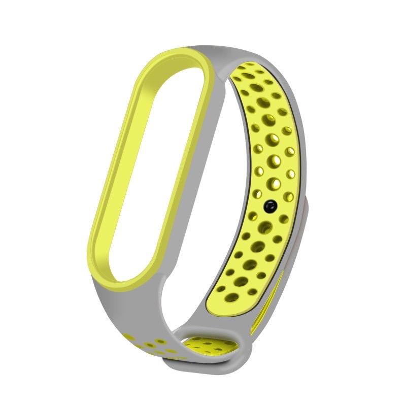 [instan/cod] Strap mi band 3/4 5/6 nike style silicon lembut dan lenturi