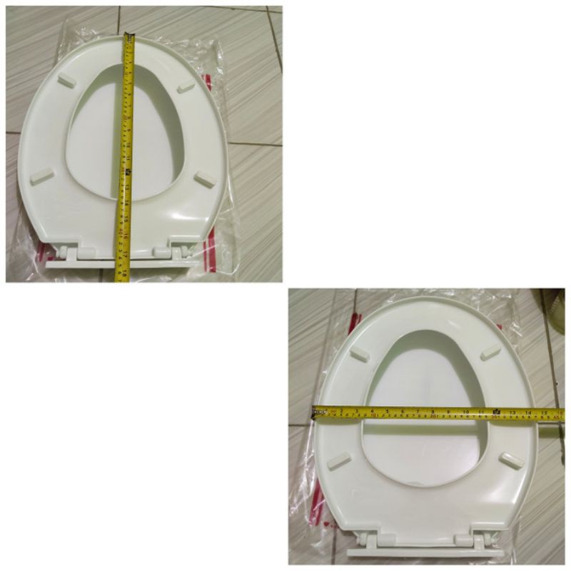 Tutup Closet Duduk Model Toto Universal all warna BANTALAN KARET HIJAU