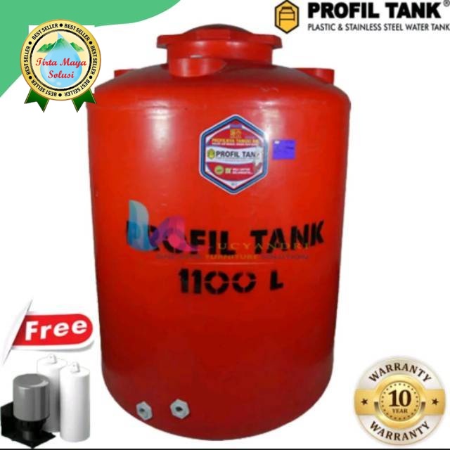 Toren air profil tank 1100 liter TDA