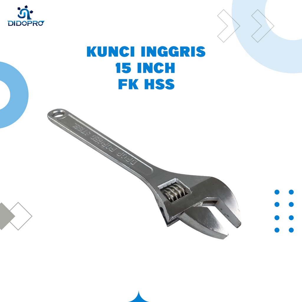 Kunci Inggris / Multifunction Adjustable Wrench 15 inch Kunci Bago Baco