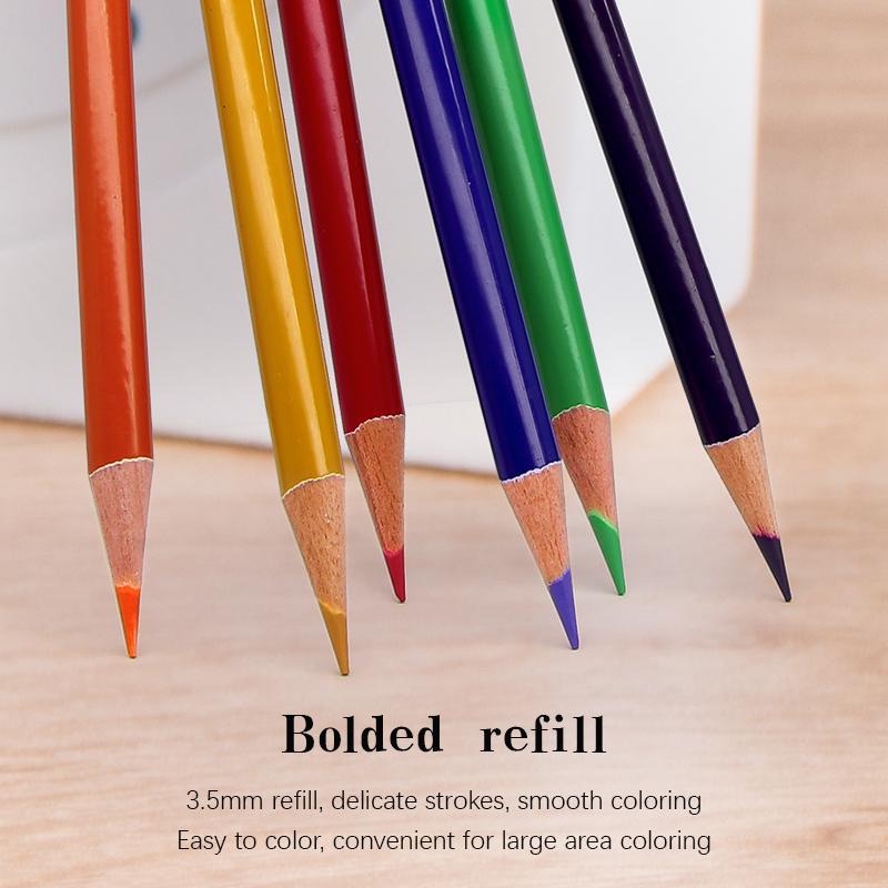 

HJK Pensil Warna 120 Brutfuner Painting Oil & Water Pencil Artist Color Pencil Set