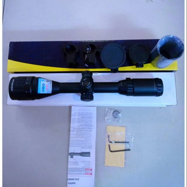 Teleskop - Telescope Sniper LT 4-12x44 AOL plus Sundhide