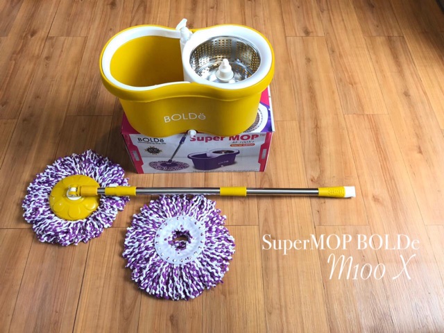 Super MOP BOLDe M 100 x + Special Edition  ( corong air dan tempat sabun  Stainless) Original