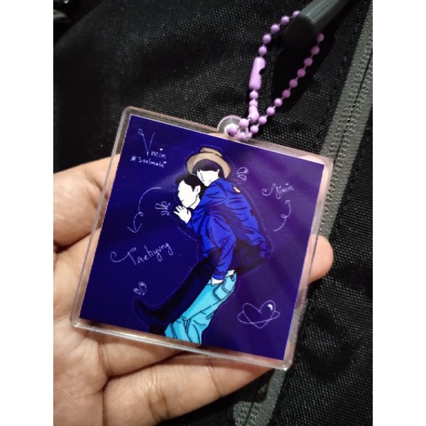 keychain vmin dan pc random bts