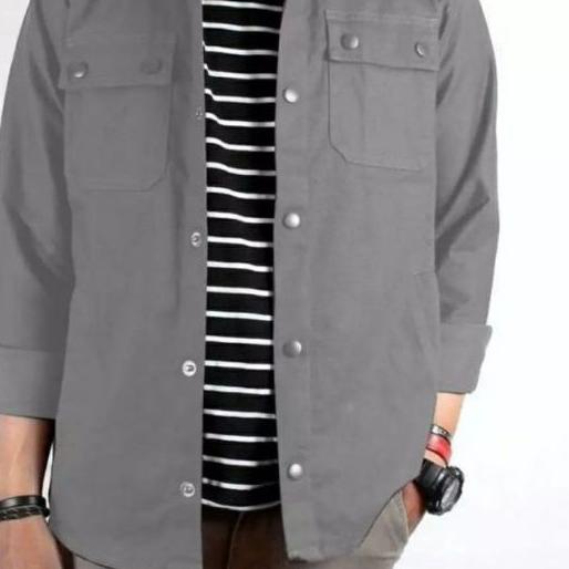 ◙ TRUCKER JAKET || JAKET SEMI PARKA Sz M-XXL #TRS ←