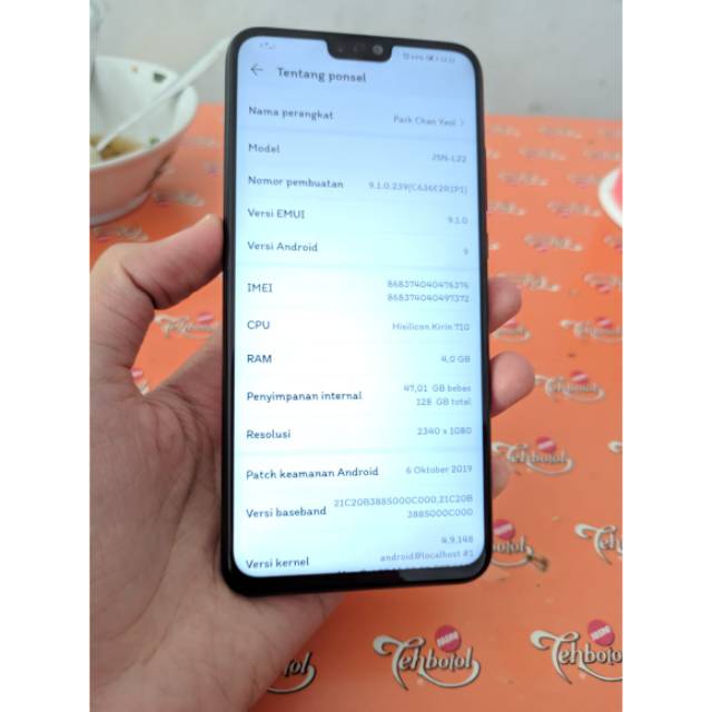 Hp Honor 8x 4 128 Gb Free Case Mulus Bekas Second Preloved Shopee Indonesia