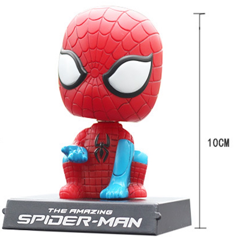 Mainan Action Figure The Avengers Infinity War Groot Iron Man Spiderman Untuk Dekorasi