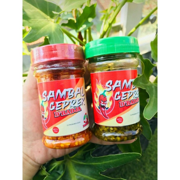 

D'Raja Sambal geprek Rawit asli 120gr