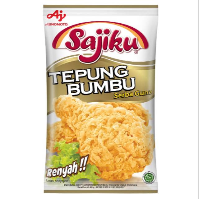 

Sajiku Tepung Bumbu Serbaguna 250gr