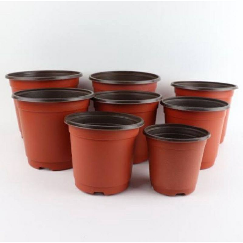 Flexible pot 9cm 12cm 15cm Pot Bunga Elastis - 10pcs