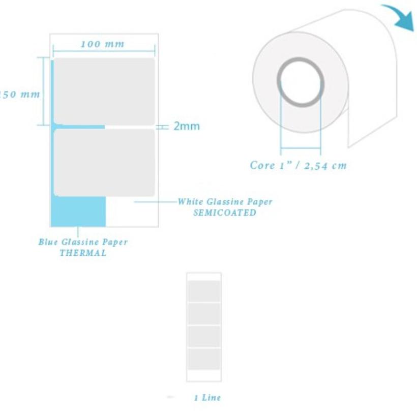 

6.6 The Best Label thermal label stiker barcode kertas label termal pengiriman 100x150 / 250 pcs PALING MURAH [akhir]