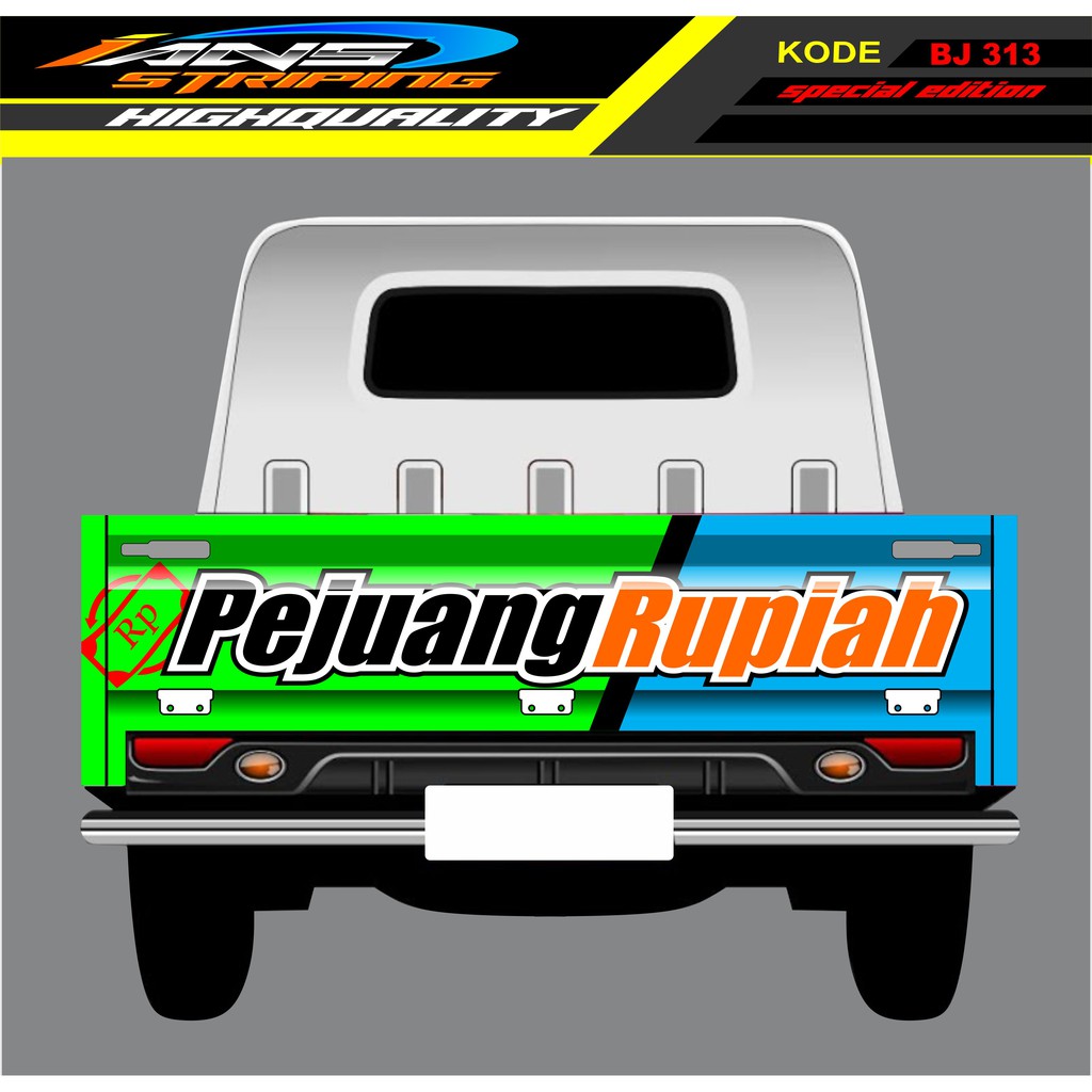 STIKER BAK BELAKANG GRANMAX / DECAL STICKER GRANMAX / STICKER MOBIL GRANMAX PICK UP