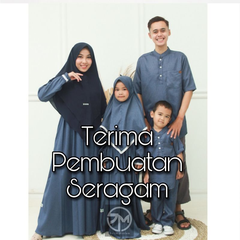 Salim Moslem - Koko Pria | Kemeja | Kemko | Kemeja koko | Koko Couple | Kemeja Couple| Sarimbit family| KAIN KATUN MADINA PREMIUM JAHITAN RAPI