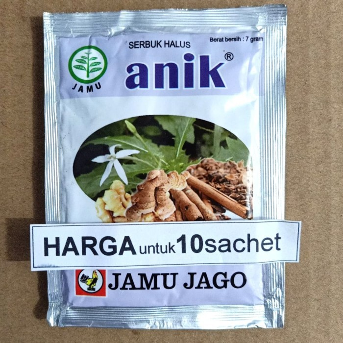 jamu jago anik