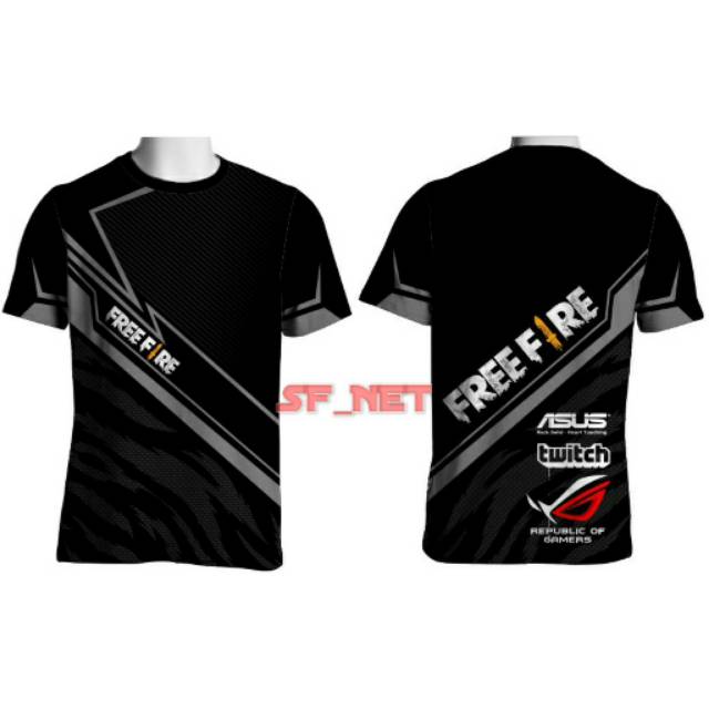 Jersey Gaming Free  Fire  Ff Custom 31sf