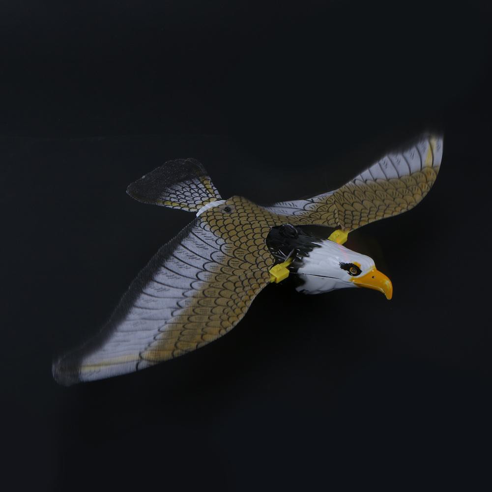 Mainan Burung Elang Terbang Elektrik Dengan Suara Baterai Untuk