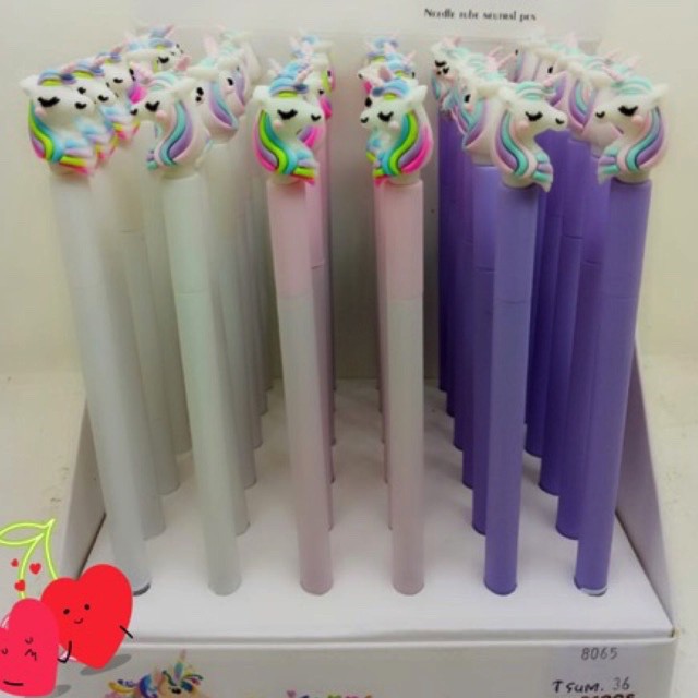 

Gel Pen Unicorn Pelangi Lucu Unik Murah