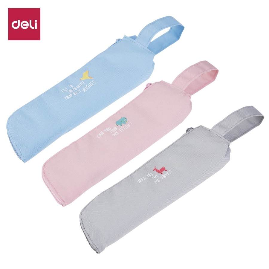 

Deli Pencil Pouch / Tempat Pensil 215x40x55mm High quality material EZ86502