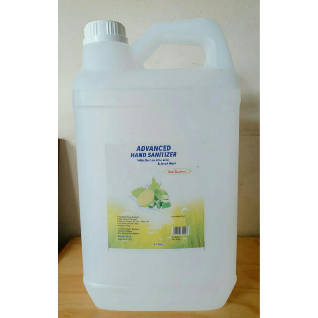 Hand Sanitizer Gel With Ekstrak Aloe Vera Stok Ready