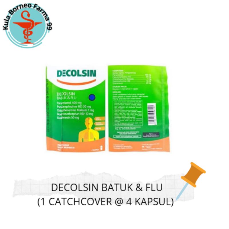 DECOLSIN Obat Batuk &amp; Flu