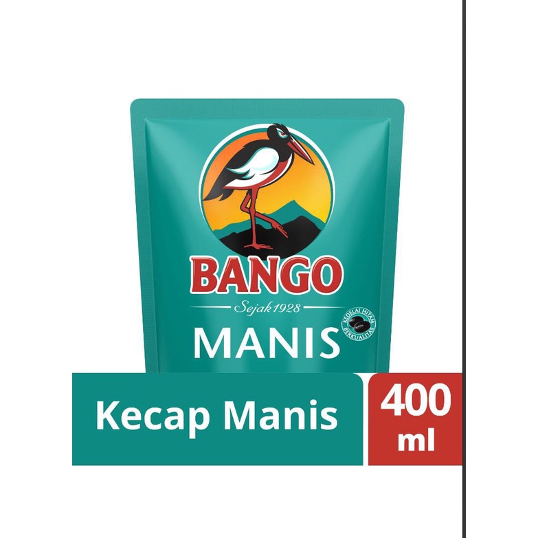 

BANGO KECAP MANIS KEMASAN POUCH 400ML