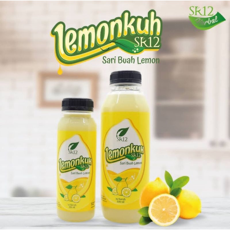 LEMONKUH SR12 BPOM VITAMIN C PENAMBAH IMUN TUBUH MINUMAN