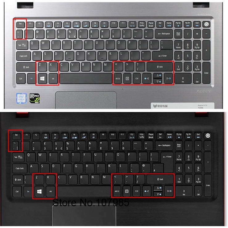 Stiker Pelindung Keyboard Bahan Silikon Untuk Acer E5-575G-51Sf 15.6 Inch