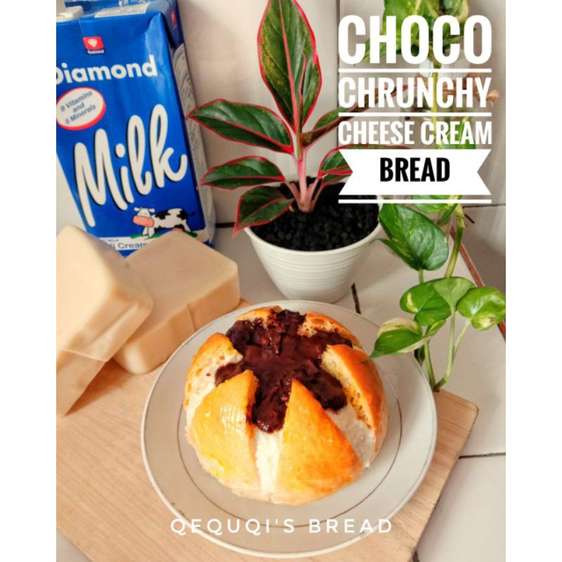 

Korean cheese bread chocolate