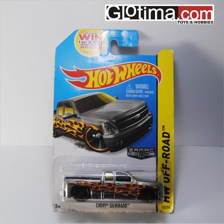Promo Hotwheels Chevy Silverado 07 Hw Off Road Zamac Diecast Hot Wheels