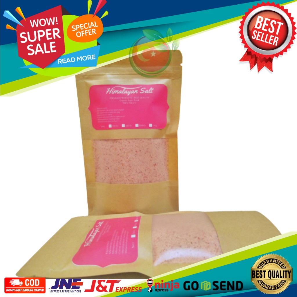 1KG GARAM HIMALAYA ORIGINAL - HIMSALT HIMALAYAN PINK SALT PAKISTAN PREMIUM ASLI ALAMI AND NATURAL