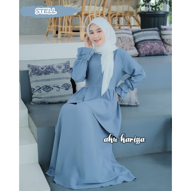 Rania Dress By Aku Karissa/Gamis Terbaru Dan Terlaris 2022