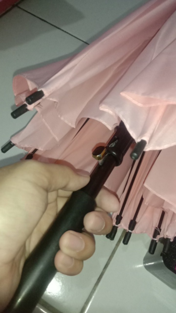 Payung Bahan Nylon Rangka 14 Jari Bahan Glossy Tebal