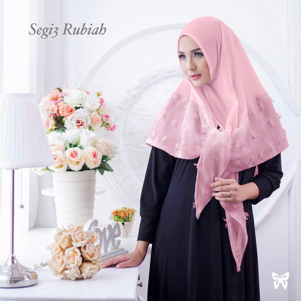 HOPYLOVY - SUPER SALE !! Kerudung Instan Kombinasi Rubby