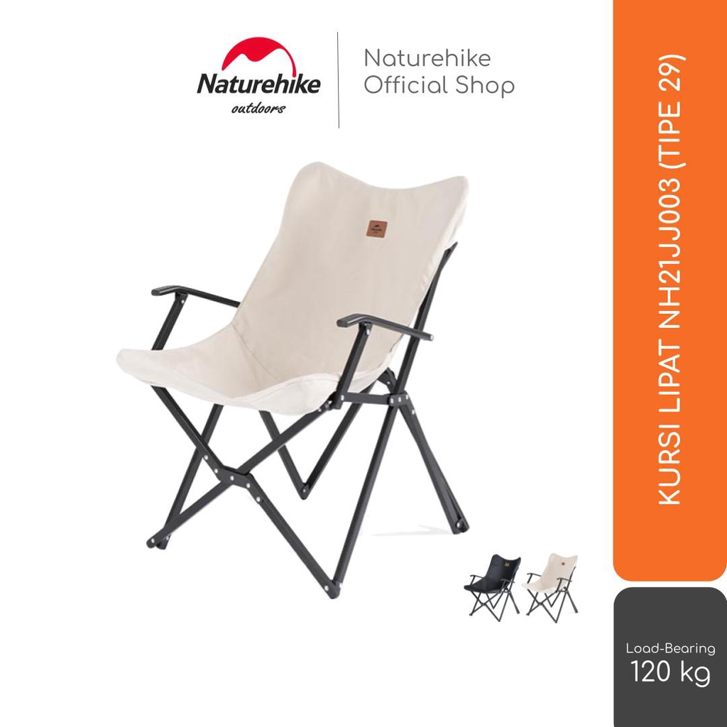 Naturehike Kursi Lipat Nh21Jj003 Tipe 29 Portable Camping Outdoor