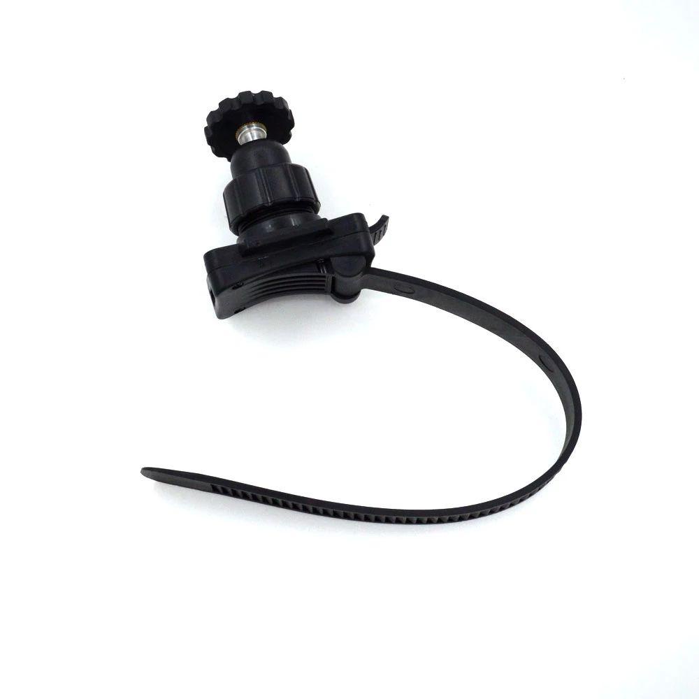 AUGUSTINA Gopro Klip Bracket Sepeda Motor Tahan Lama Untuk Gopro Hero7 6 5 4 3 Camcorder Aksesoris Belt Mount Holder