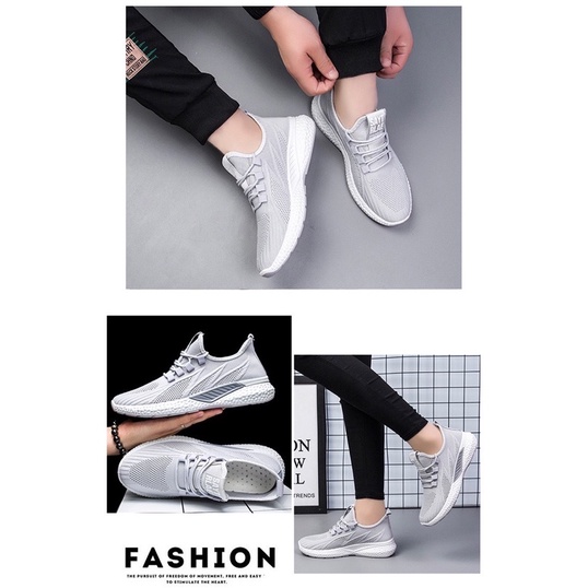 1001 IMPORT SEPATU SNEAKERS PRIA SPORT ZIGZAG + BOX DAN KAOS KAKI !!! - 3 WARNA